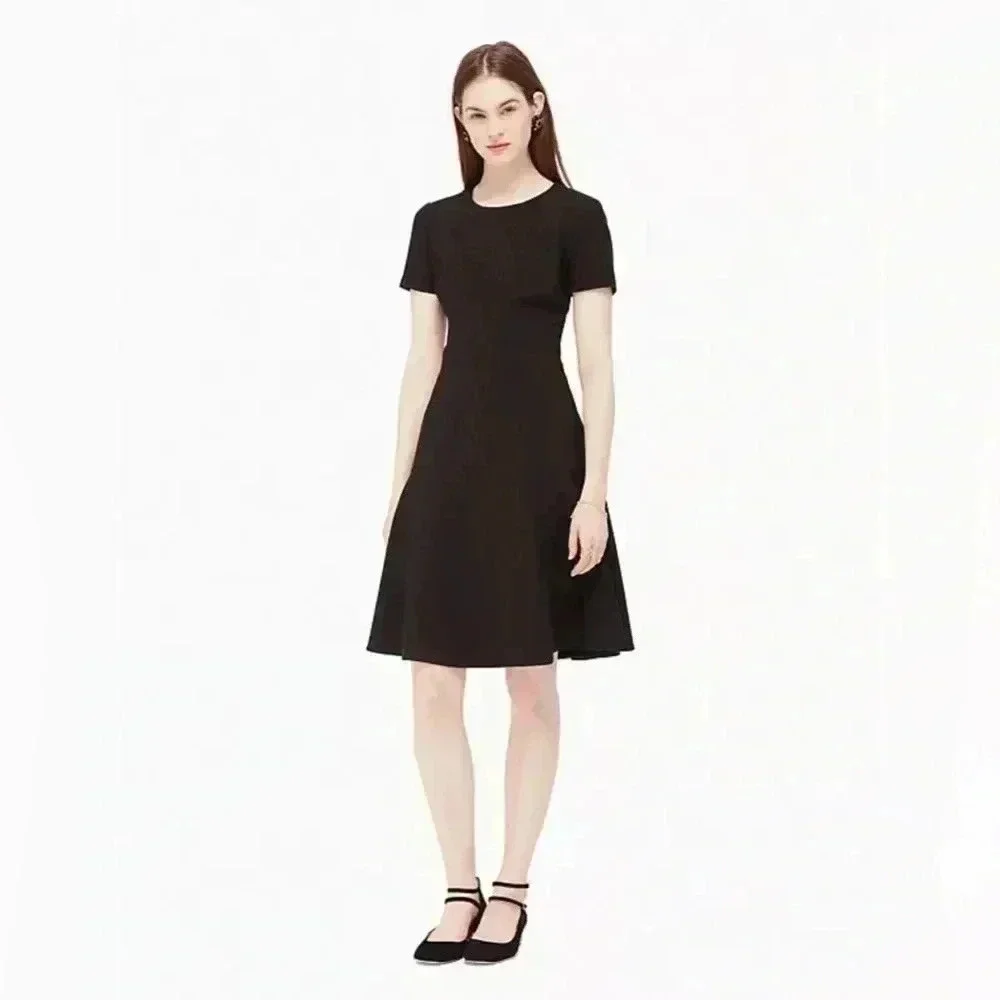 Kate Spade Black Fit and‎ Flare Dress Size 00
